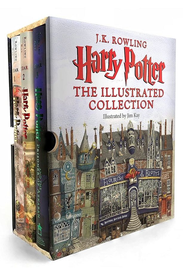 Harry Potter: The Illustrated Collection (BOOKS 1-3 BOXED SET) - J. K. Rowling - 1
