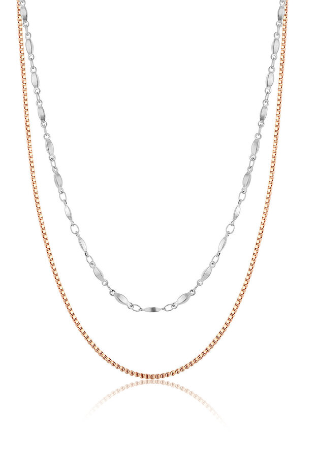 Kadın Çelik Kolye DKJ.3.4071-4 - 1