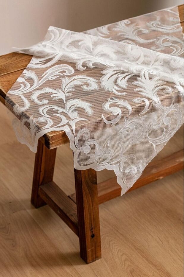 Sarmaşık Örme Tül Perde Normal Pile - 2