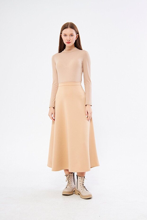 Puff Scuba Skirt