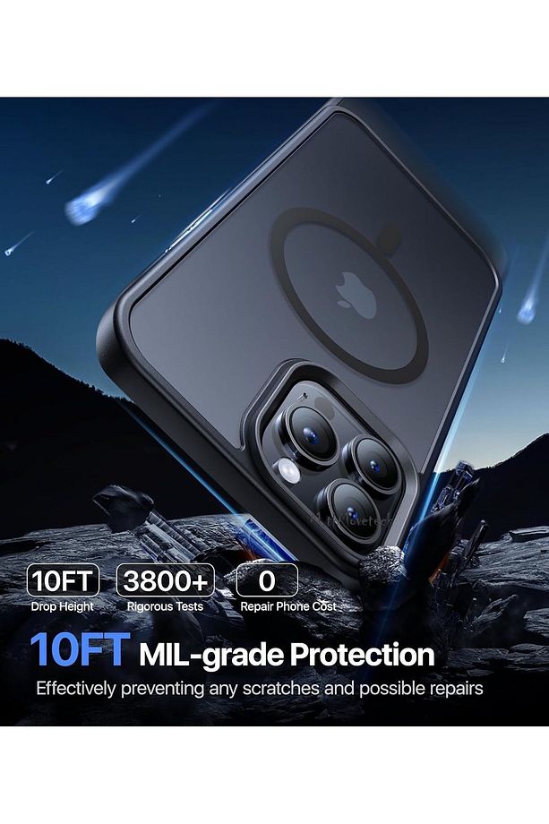 İphone 11 Pro Max Kılıf Mat Magsafe Şarj Özellikli Darbe Önleyici Hassas Buton Renkli Yumuşak Kenar - 5