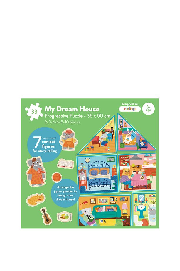 My Dream House: Hayalindeki Evi İnşa Et 6 in 1 Puzzle - 1