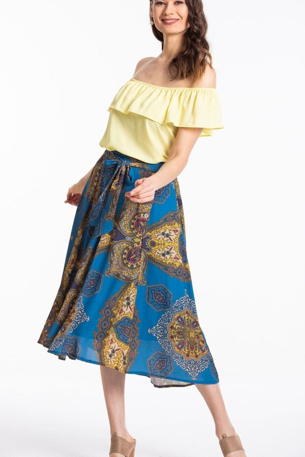 Kadın Mavi Etek 20976 - 2