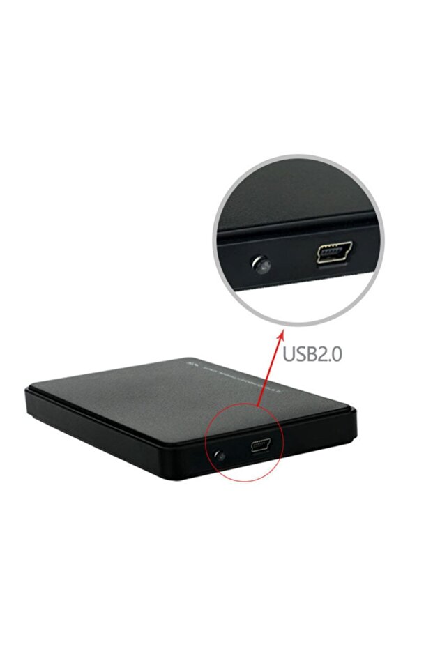 Hdd Kutu Harddisk Kutu Usb 2.0 2.5 Inch - 2