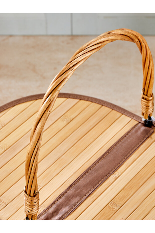 Bambu Piknik Sepeti Oval (Alg) - 3