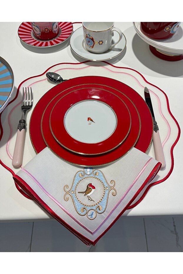 Love Bird Napkin Set of 2
