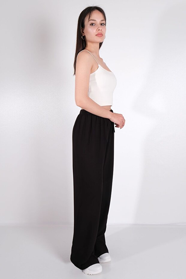 Solid Colored Trousers - 3