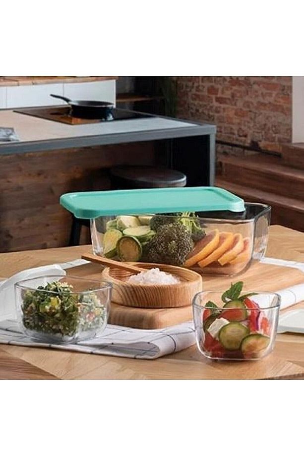 96881 Snowbox 3lü Saklama Kabı - 3