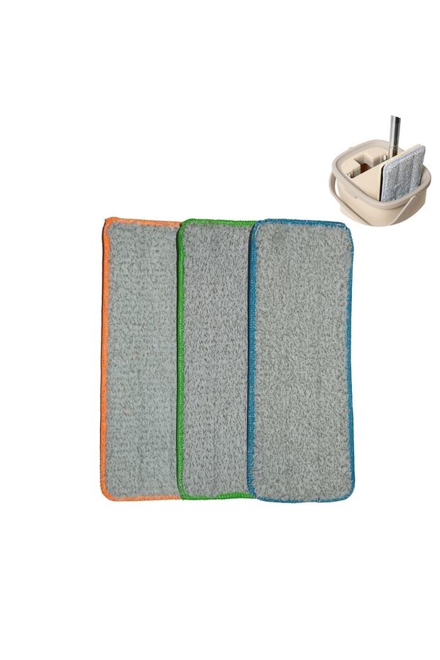 (3 ADET) Mikrofiber Tablet Mop Bezi - 1