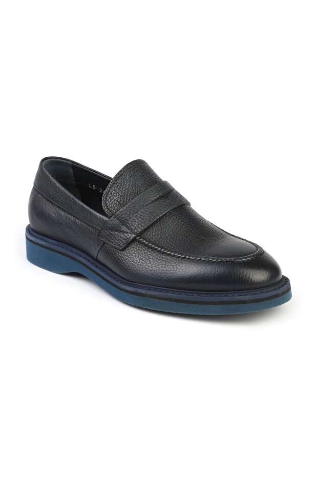 2695 Loafer Men's Shoes Navy Blue