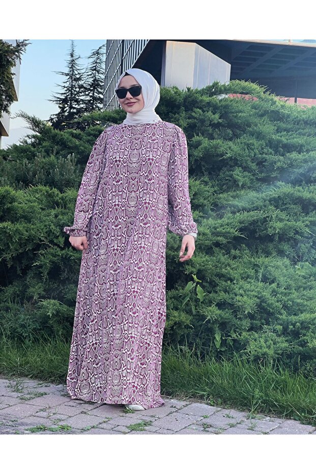 Viskon Elbise - 2