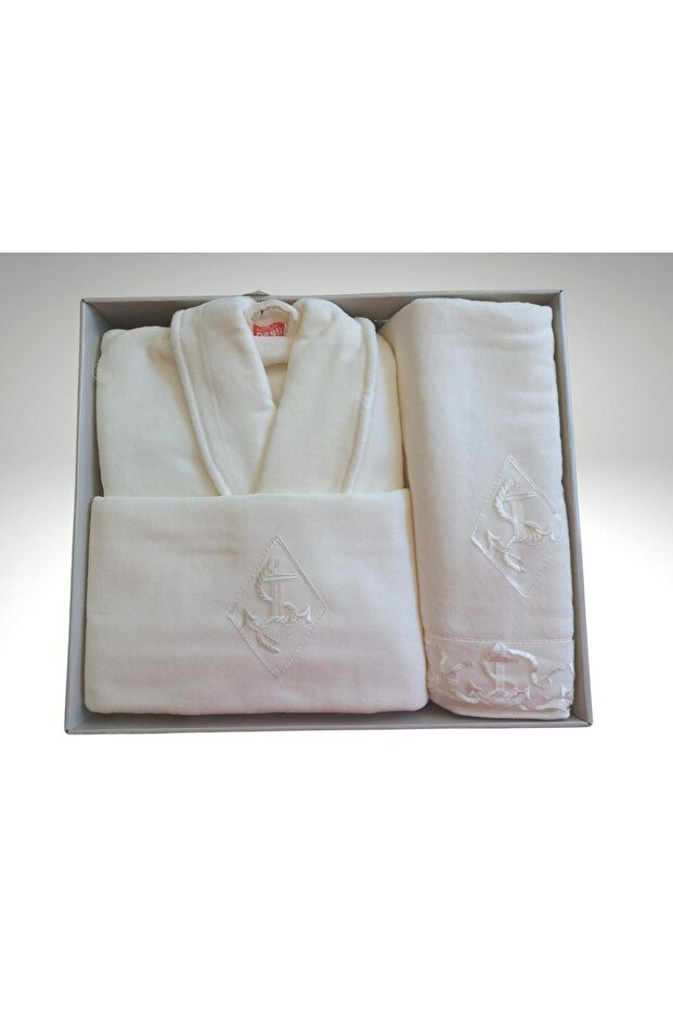 Hanedan Fırst Set Krem - 1