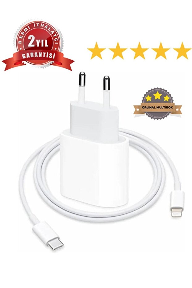 multibox Iphone Tüm Serilerle Uyumlu Hızlı Şarj Aleti Adaptör Kablo Plus 6 7 8 X 11 12 13 14 Pro Max