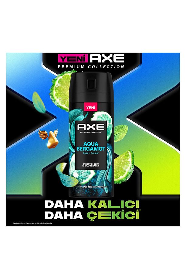 Aqua Bergamot Deodorant Body Sprey 150 ml ( 2 Adet ) - 3
