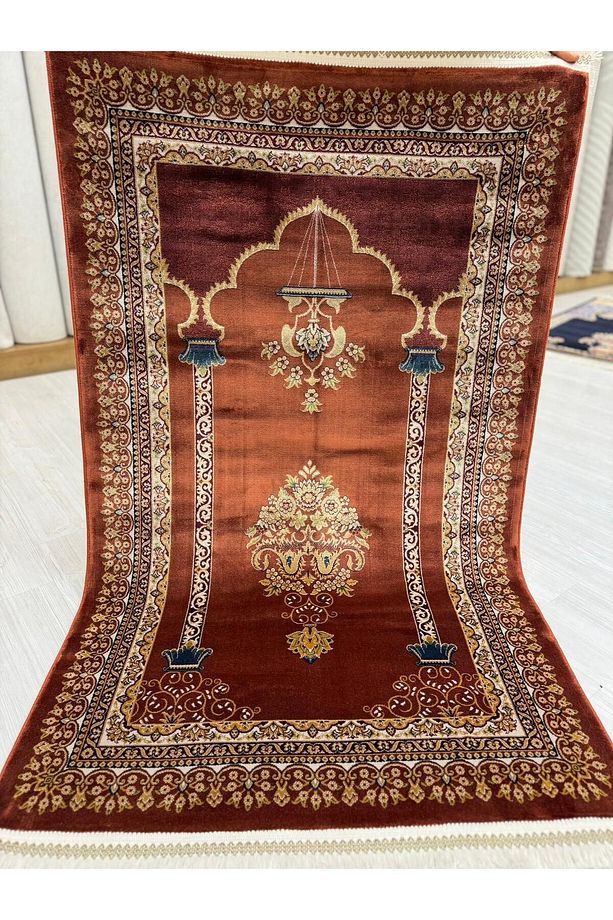 İpek Seccade Özel Seri Kahve - 2