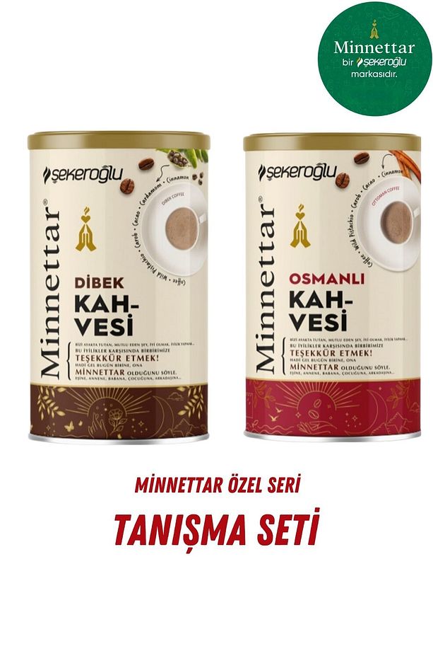 Minnettar Teneke özel Set - 1