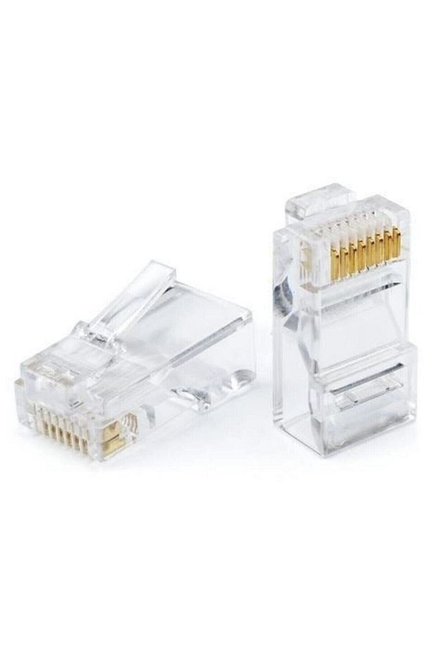 Rj45 Cat5 Cat6 Ethernet Internet Kablo Soketi Konnektörü 8p8c Rj45 Jack Jak Uç Uc 30 Adet - 4