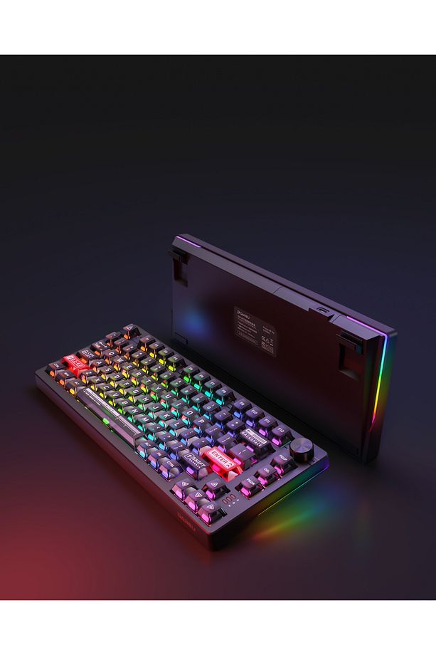 EK75 RT Magnetic Switch Mechanical Keyboard - Siyah - 4