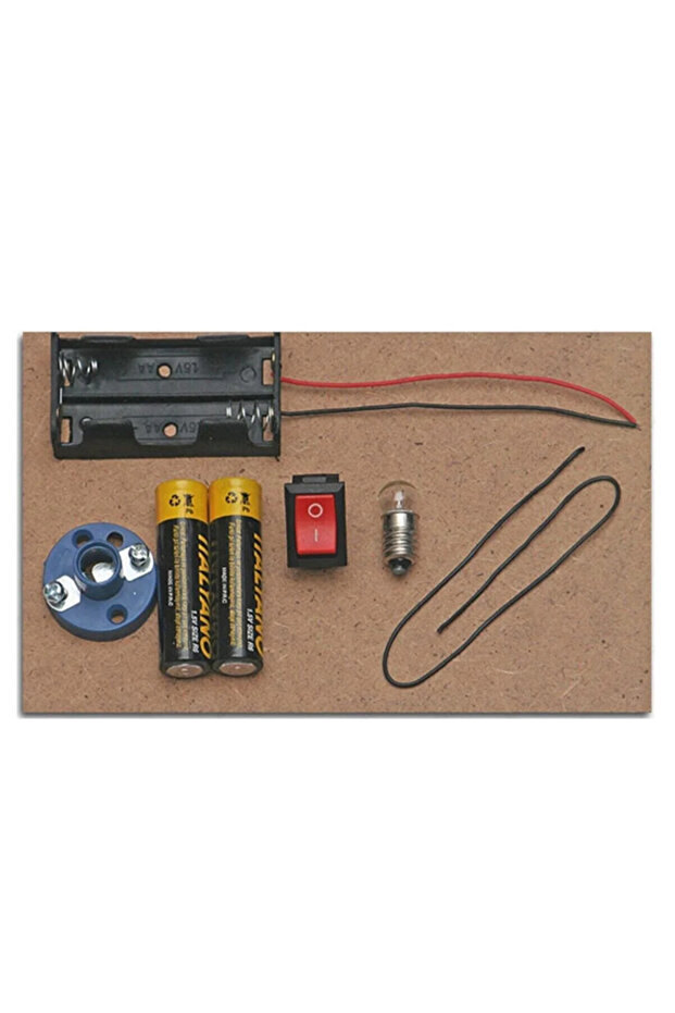 Basit Elektrik Devresi - Deney Seti - 1