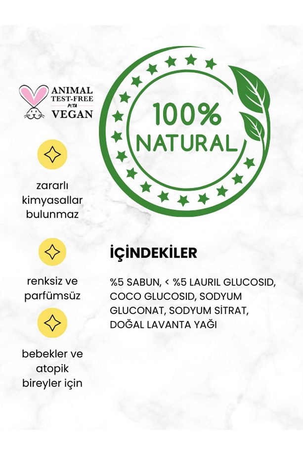 Bitkisel Çamaşır Deterjanı 2 lt + Bitkisel Çamaşır Yumuşatıcısı Doğal Lavanta Yağlı 1 lt - 4