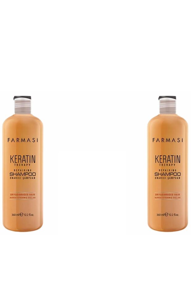 Keratin Therapy Repairing Shampoo 360ml (2 packs)