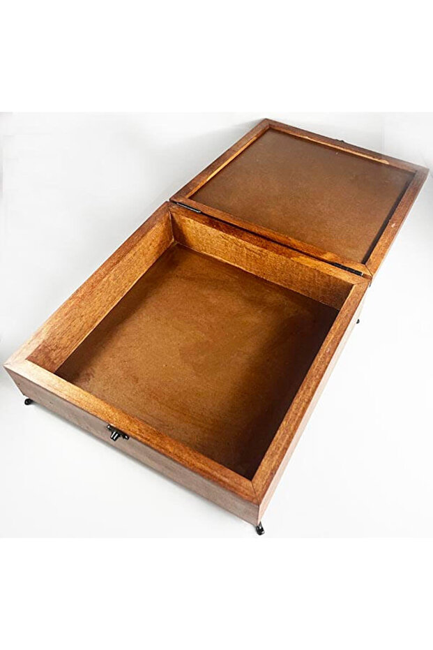 صندوق عنب خشبي منقوش - 2