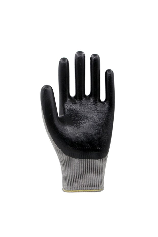 Pn810 Polyester Örme Nitril Eldiven Iş Eldiveni 9 Beden 12 Çift - 3
