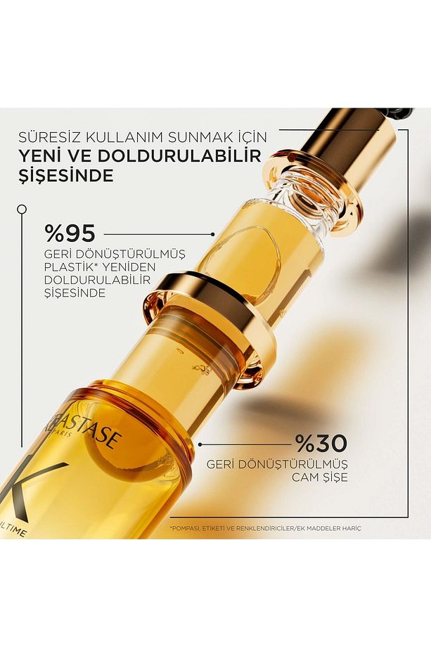 Elixir Ultime L'Huile Originale Yeni İçerikli Durulanmayan Saç Bakım Yağı 30 ml/GEM-G5H5 - 5