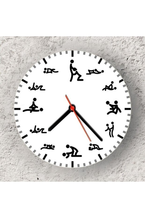 ساعة حائط زجاجية كاماسوترا
