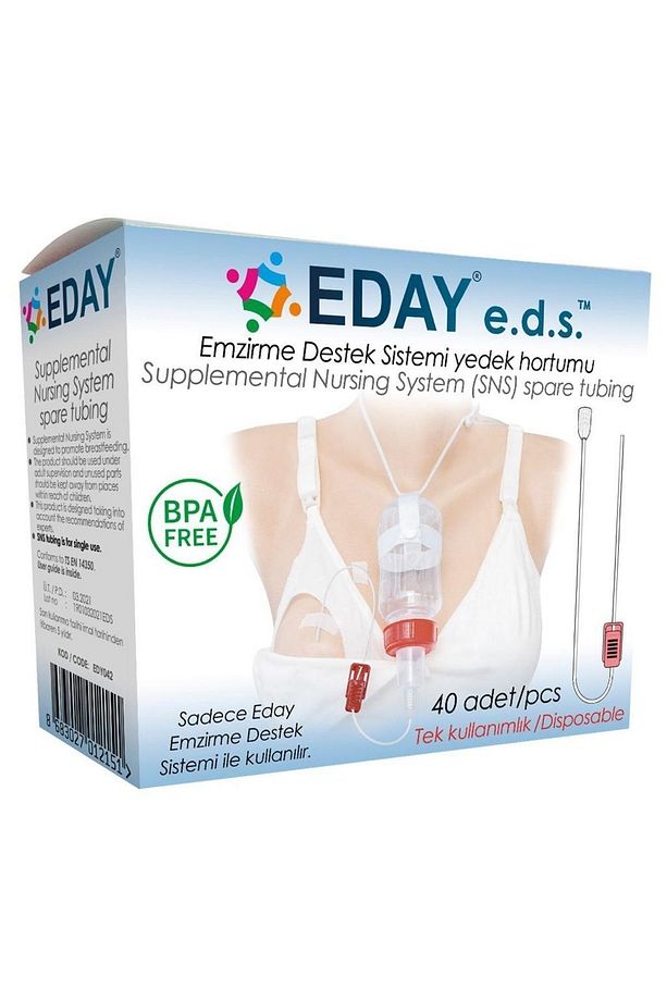 Eds Emzirme Destek Sistemi Yedek Hortum (40 Adet) E-40 - 1