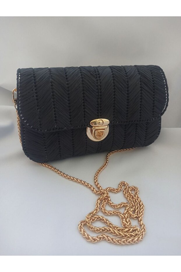 Hasır Kanvas Çanta - 2