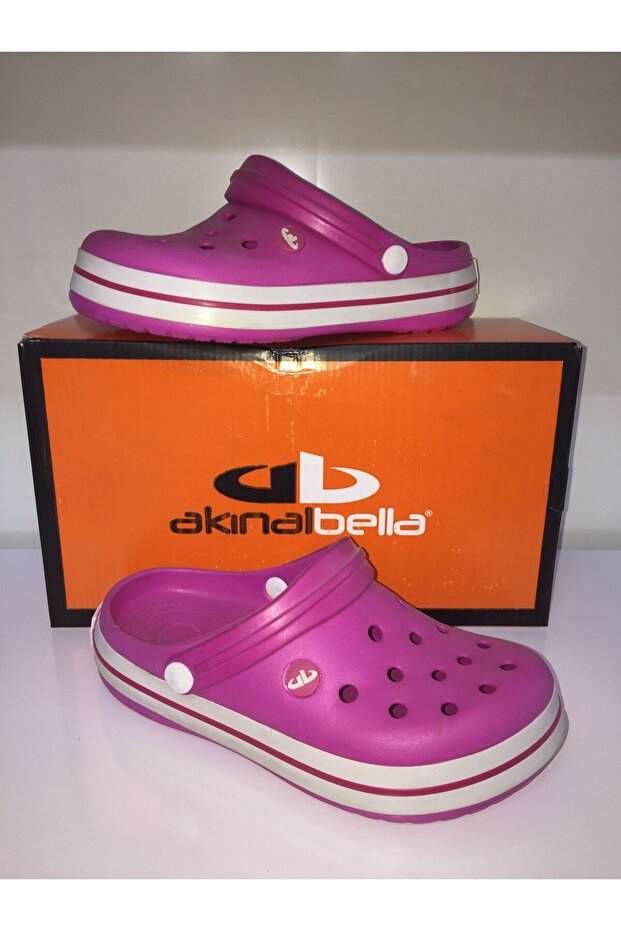 Akinal Bella Fuchsia Pink Orthopedic Cross Slippers