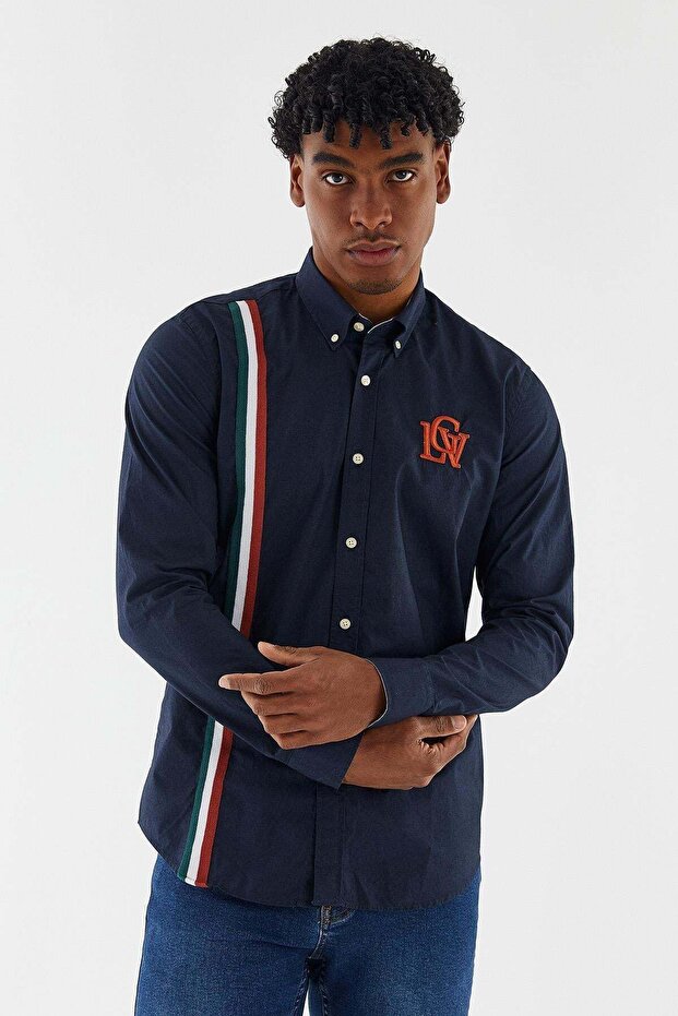 Men's Dark Navy Blue Shirt - Dastas Dress Blues
