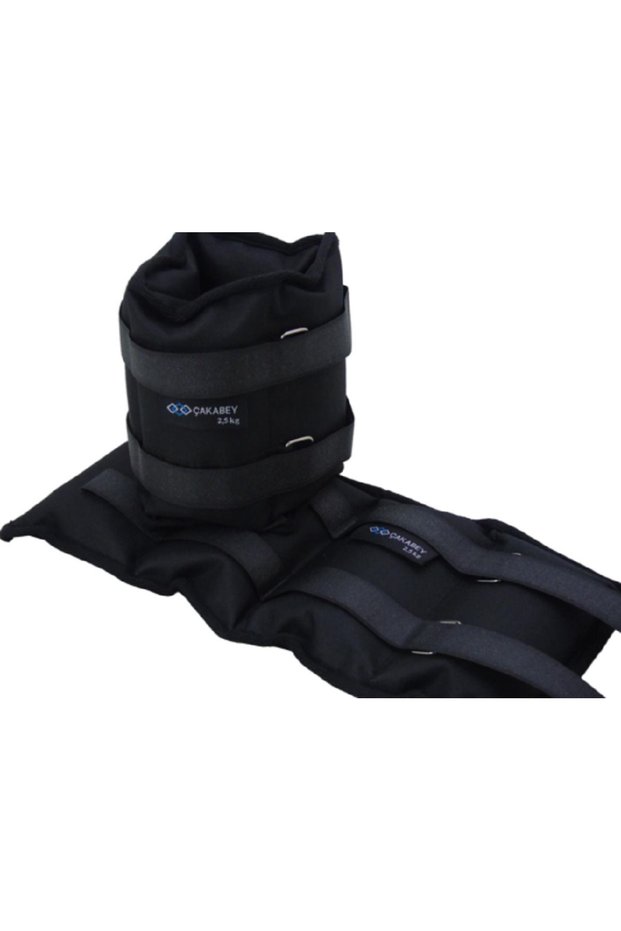 Hand Wrist Weight 2.5 kg + 2.5 kg (Total 5 kg) Black Double Sandbag Sports and Physical Therapy