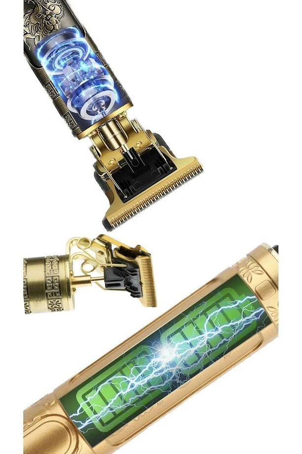 Dragon Profesyonel Saç Sakal Ense Çizim Tüm Vücut Tüyü Lazer Öncesi Tıraş Makinesi Shw52666 - 4