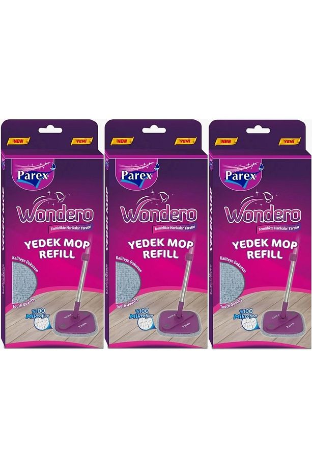 Wondero Yedek Paspas Mop Refill (3 LÜ SET) - 1