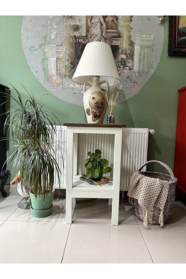 Ahşap köşe sehpa - 5