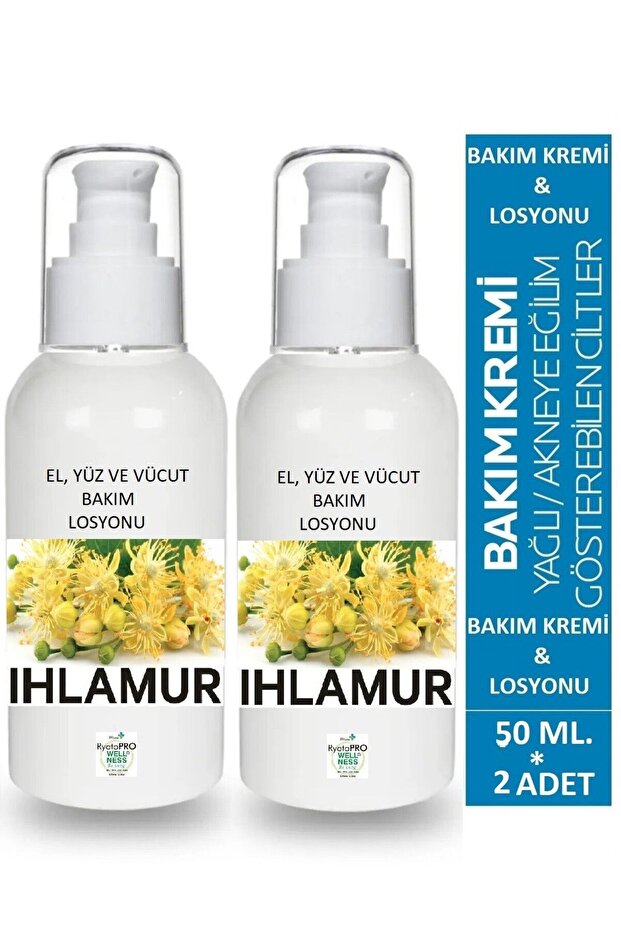 100% Natural Repair Linden Lotion 2*50ml