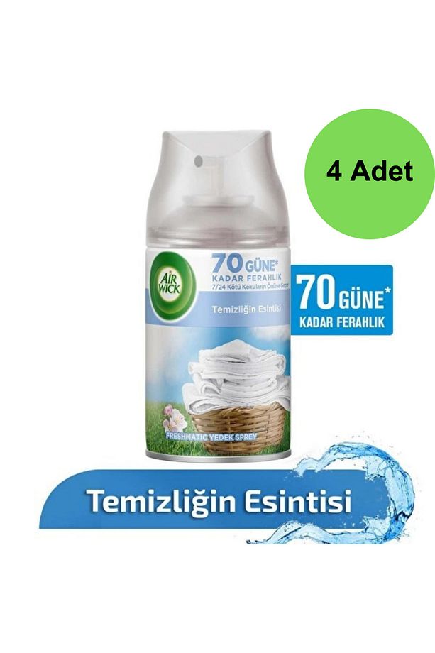Freshmatic Otomatik Sprey Temizliğin Esintisi Yedek Sprey 250 ml X 4 Adet - 1