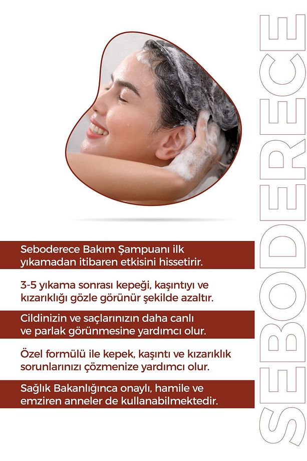 Seboderece Yoğun Bakım Şampuanı 250 Ml (kepek, Sedef, Tuzsuz Şampuan) - 3