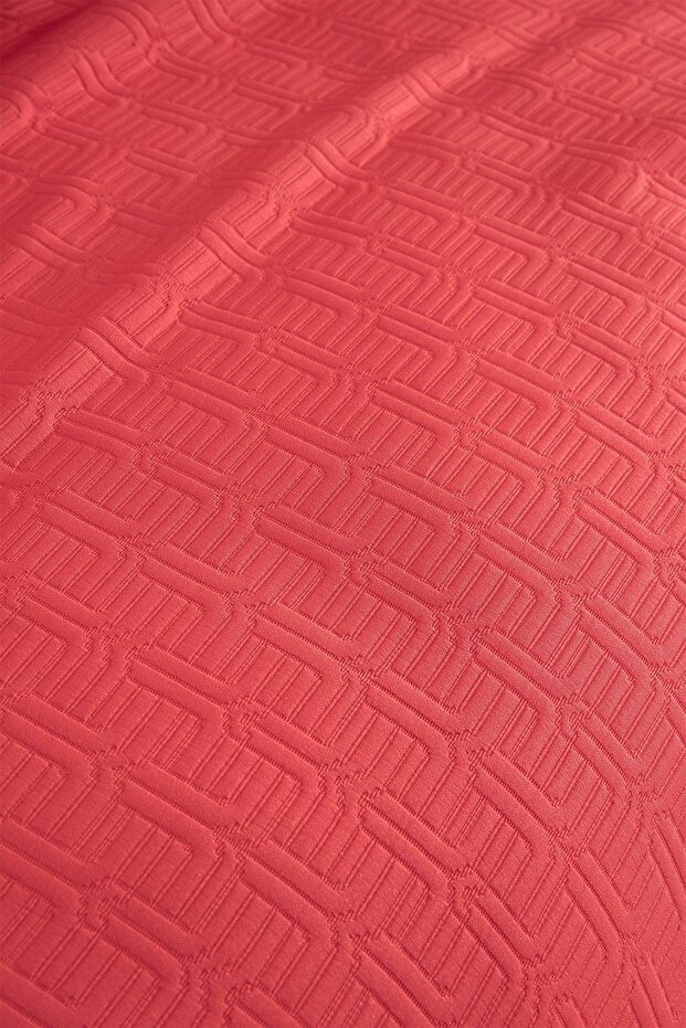 Drop Çift Kişilik Yatak Örtüsü Nar Çiçeği - 6