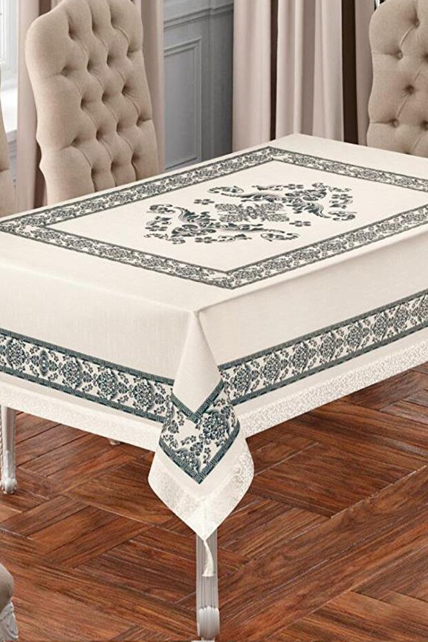 Suna Rectangular Printed Tablecloth - 1