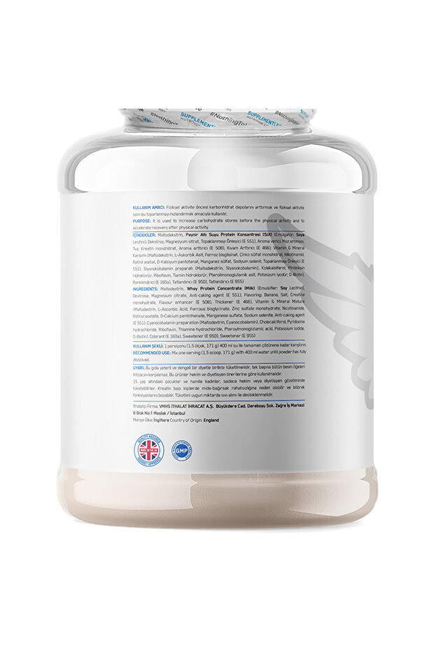 Gainer 3000 gr - Muz - 3