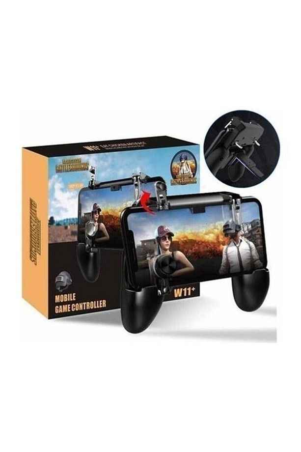 W11 Ateşleyici Tetik ve  W10 Joystick Gamepad Mobile Controller Oyun Konsolu W10+W11 SET - 2