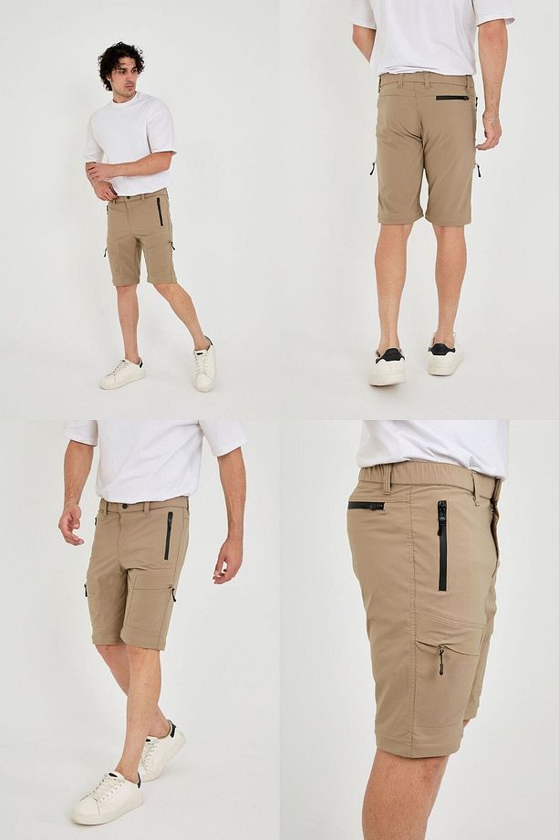 Camp565 Outdoor Şort Olabilen Yazlık Erkek Şortlu Taktik Pantolon - 8