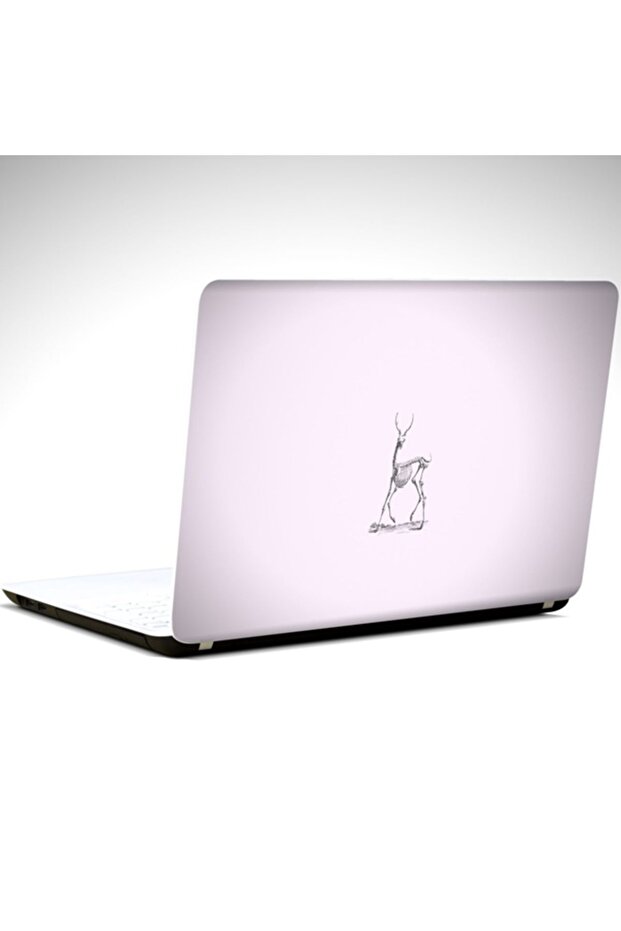 Geyik Minimal Notebook Laptop Sticker