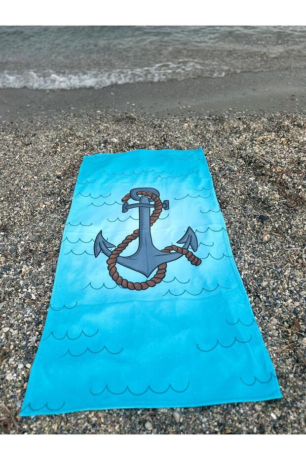 منشفة الشاطئ المطبوعة - 3