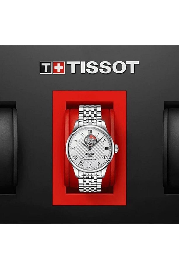Le Locle Powermatic 80 Open Heart T0064071103302 Erkek Kol Saati - 3