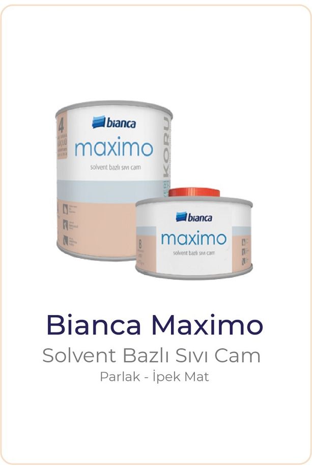 Bianco Maximo Sıvı Cam + Uygulama Seti - 6