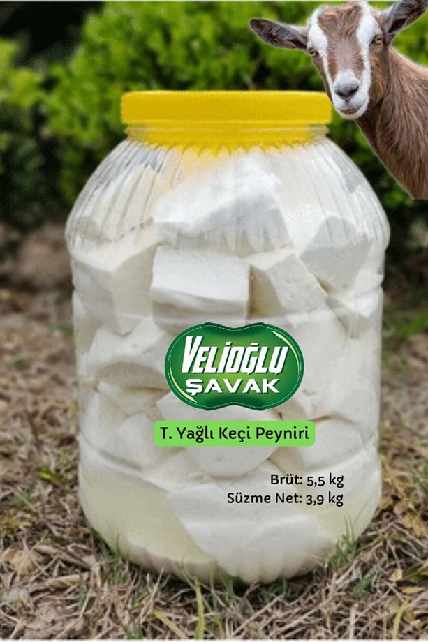 Tam Yağlı Salamura Keçi Peyniri (BRÜT:5,5 KG NET:3,8 KG) - 1